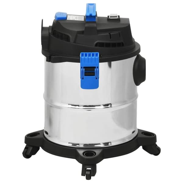 vidaXL Våt-/tørrstøvsuger 1200 W 20 L sølv