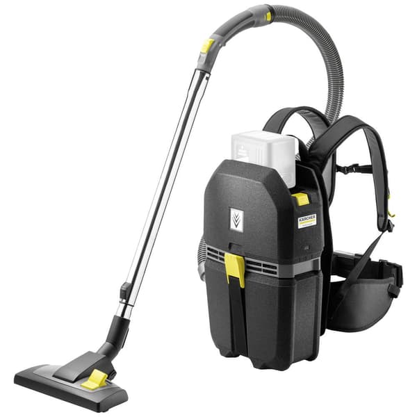 Kärcher Professional BVL 5/1 Bp 1.394-274.0 Batteridriven ryggsäcksdammsugare 36 V 500 W