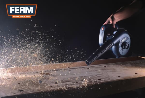 FERM EBM1003 - Støvblæser - løvblæser - 400 W - variabel hastighed - DIY