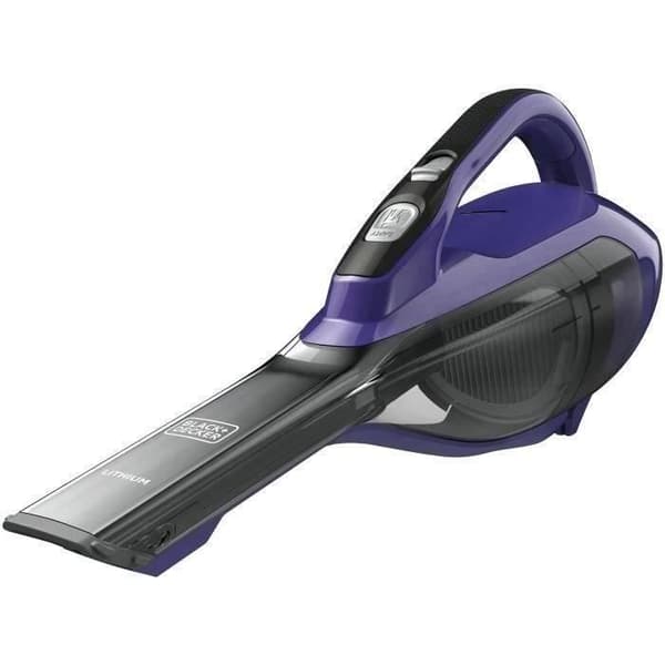 BLACK+DECKER Dustbuster 10,8V Dammsugare för djurhår Lila