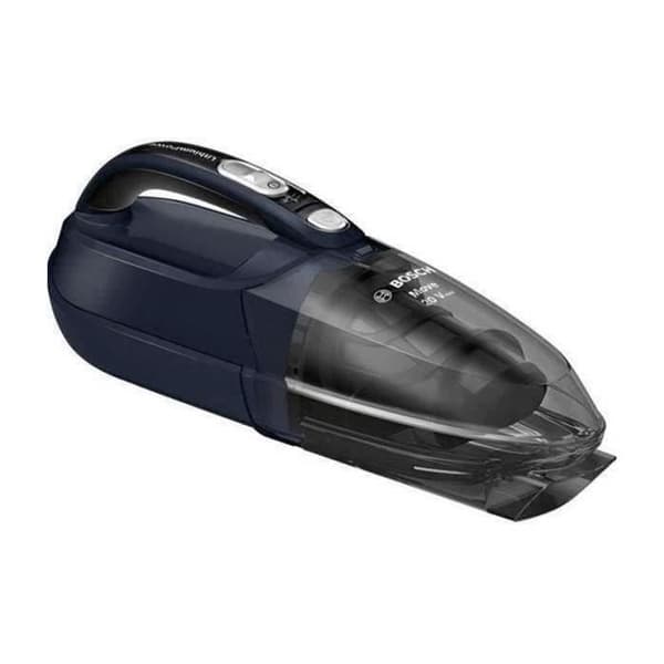Handdammsugare BOSCH BHN20L - 20V - Drifttid 45 min - Litium-Ion-batteri - 2 hastigheter - Dammbehållare 400 ml Svart, Blå