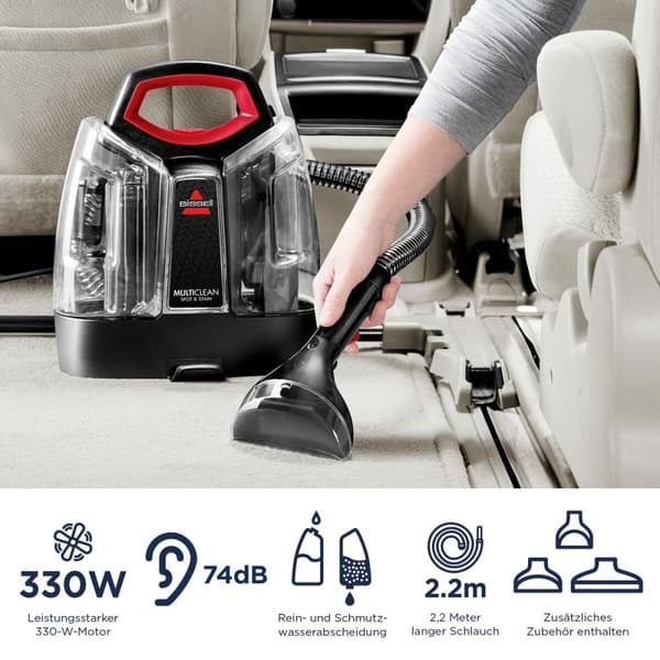 Utsug Bissell 4720M Svart/Röd 300 W