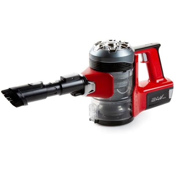 DOMO DO226SV - 2-i-1 sladdlös stickdammsugare - 24V - Cyklonsystem - Autonomi 25min - Dammtank 0,4L