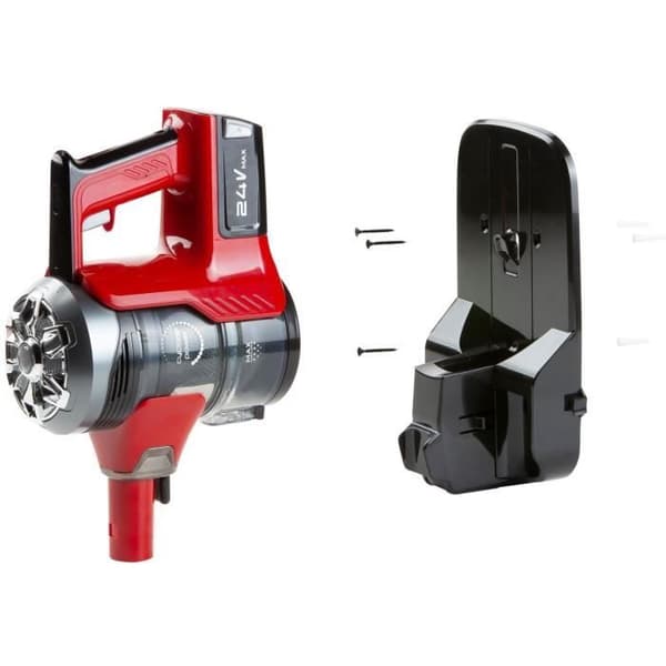 DOMO DO226SV - 2-i-1 sladdlös stickdammsugare - 24V - Cyklonsystem - Autonomi 25min - Dammtank 0,4L