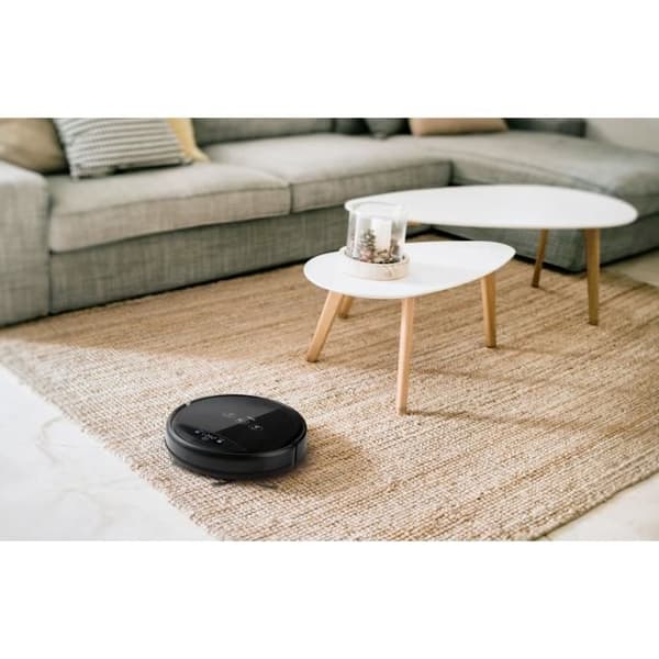 DOMO DO7293S - Robotdammsugare - Autonomi 120min - Dammtank 550ml - 48 sensorer - 65dB - Svart