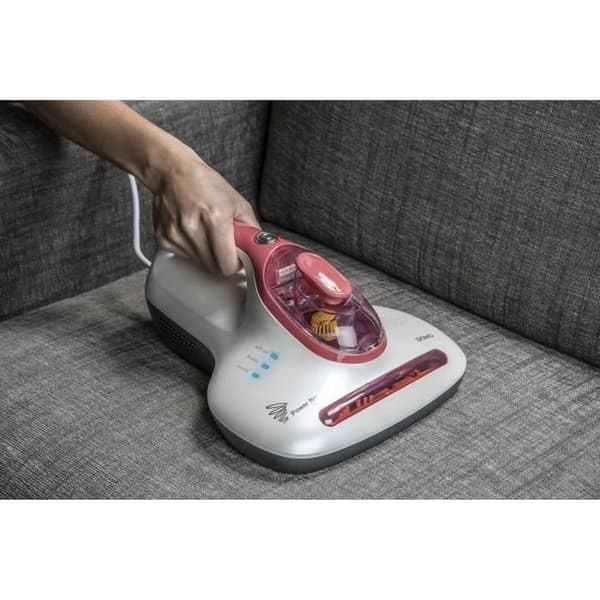DOMO Power Brush dammsugare för säng och soffa - 350W påslös