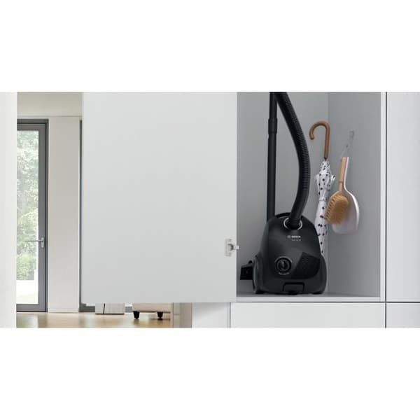 BOSCH GL20S Svart - Dammsugare med påse - 600 W - Ljudnivå 80 dB