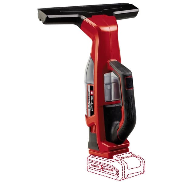 Einhell Brillianto Power X-Change Fönsterrengöring Röd, Svart Antal batterier som ingår 0