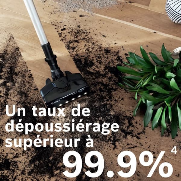 Dammsugarborste BOSCH BBS711W Vit Svart