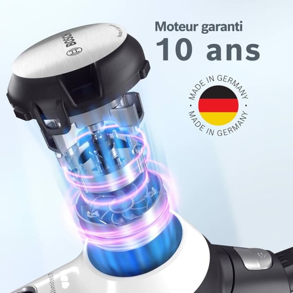 Dammsugarborste BOSCH BBS711W Vit Svart