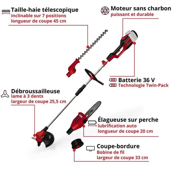 Einhell 3410901 Sladdlös Multi-Tool Li-Ion