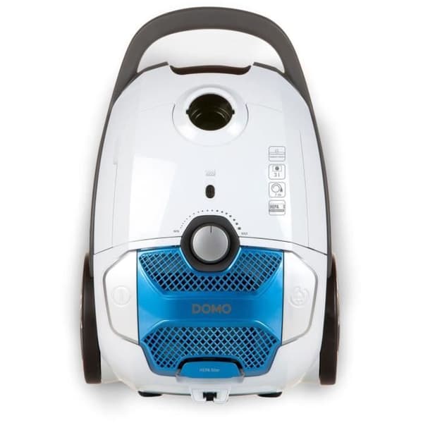 DOMO DO7291S - Kanisterdammsugare 3L - 700W - 68dB - Justerbar sugkraft - "Deep Clean" golvborste