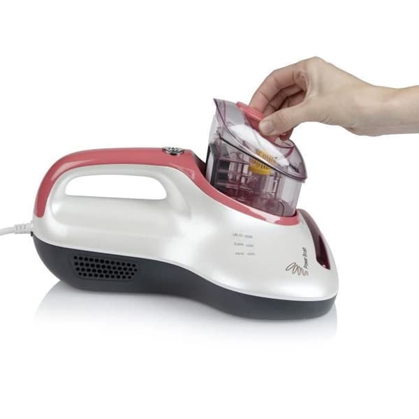 DOMO Power Brush dammsugare för säng och soffa - 350W påslös