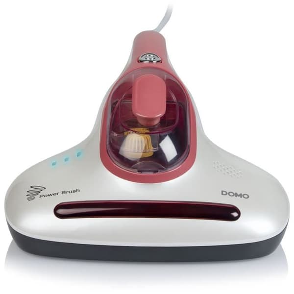 DOMO Power Brush dammsugare för säng och soffa - 350W påslös