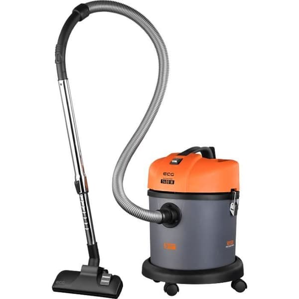 Vattensug och Dammsugare - ECG - VM 3140 Hobby - 20 L - Blöt och Torr Funktion - Påsefri Grå, Orange