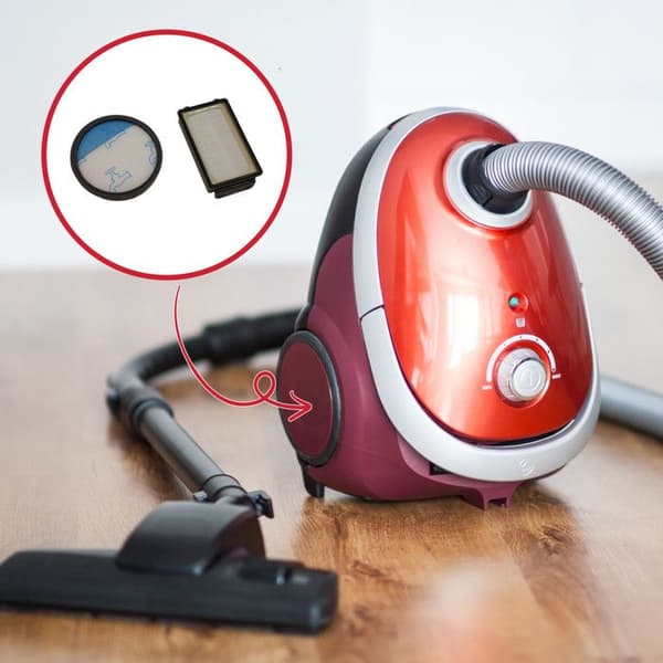 Rowenta Moulinex Compact Power Cyclonic dammsugarfiltreringssats ZR005901