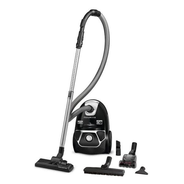 Cylindervakuum - Rowenta - Compact Power ro3985ea - 750 W - Påse - 3 Liter Svart