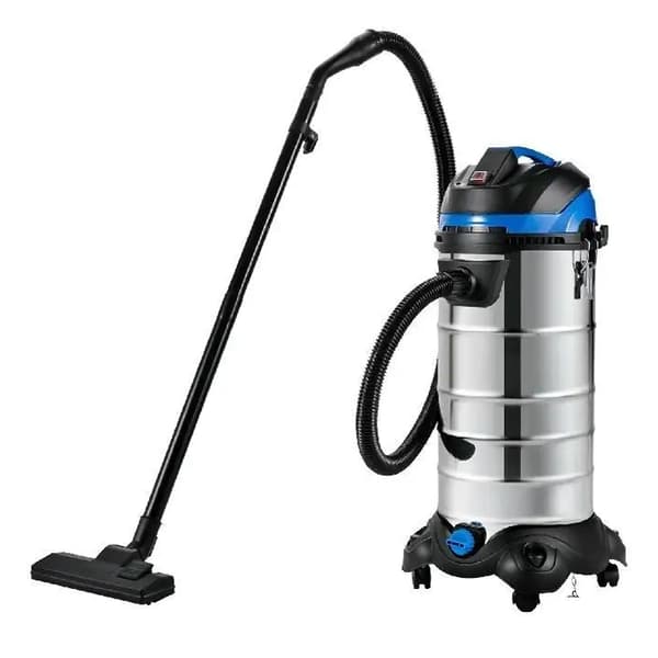 3-i-1 1200W 40L tank våt och torr dammsugare med 4 hjul, starkt sug, automatisk dammskakning, säker, vattentät, kompletta tillbehör