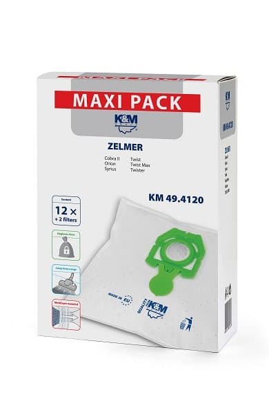 K&M Vacuum cleaner bag ZELMER (12pcs)