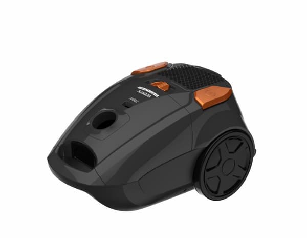 ASPIRATOR CU SAC HEINNER HVC-MGRY1400-V2 musta, Harmaa