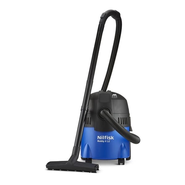 Nilfisk BUDDY II 12 CAR CLEANER dammsugare 12 L Cylinderdammsugare Torr 250 W dammpåse Blå, Blåbär