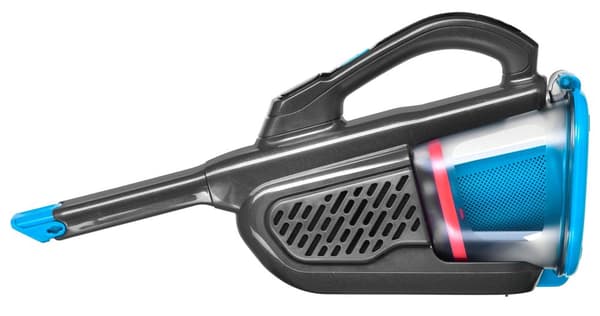 Svart & Decker BHHV320J handhållen dammsugare Blå, Titanium Bagless