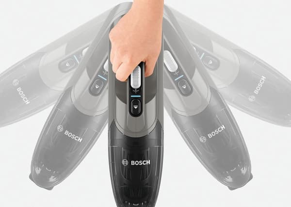 Bosch Serie 2 BBHF214G sauvaimuri/sähköharja pussiton harmaa