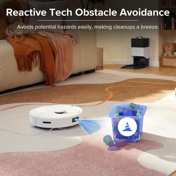 Roborock Q8 Max+ robotdammsugare - 5500PA dammsugare