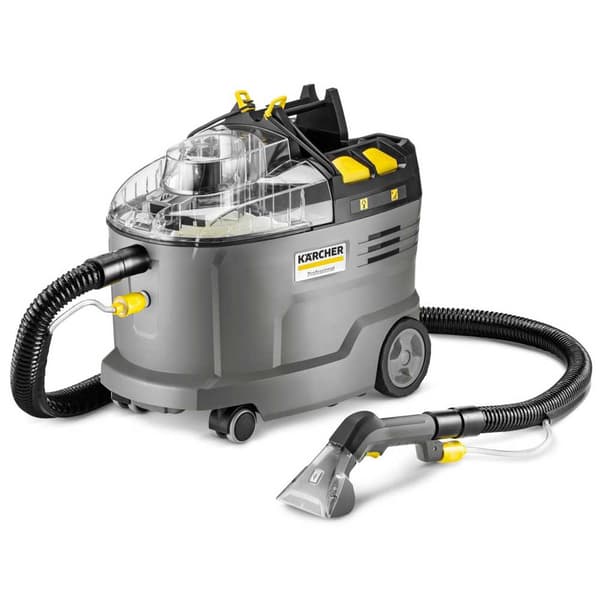 Karcher Støvsuger Puzzi 9/1 Bp Spray Søvfarvet One Size / EU Plug Sort, Grå, Gul