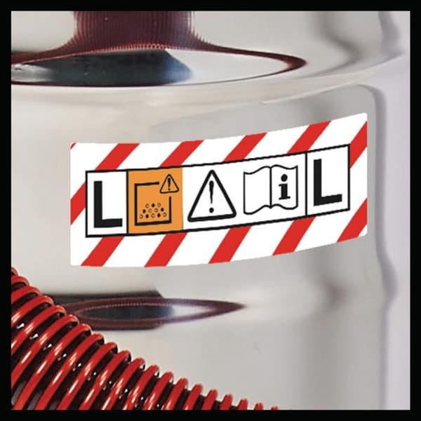 Dammsugare - EINHELL - TE-VC 2025 SACL - 20 l - Rostfritt stål - 79 db