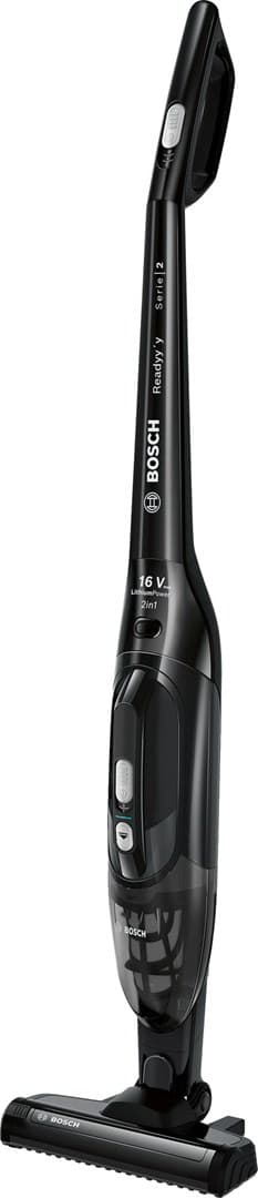 Bosch Serie 2 BCHF216B håndholdt støvsuger Sort Poseløs