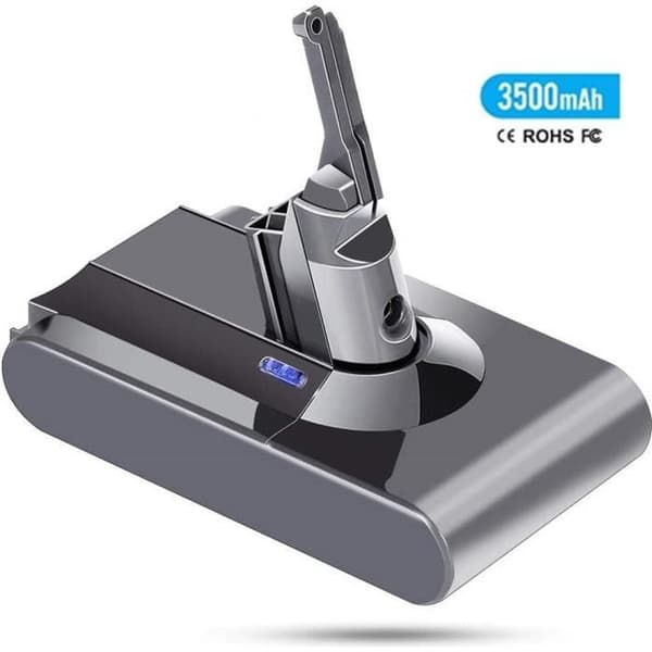 21,6V 3500mAh Li-ion ersättningsbatteri kompatibelt med Dyson V8-serien: V8 Absolute, Dyson V8 Animal, Dyson V8 Fluffy
