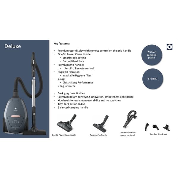 Vacuum cleaner ELECTROLUX PURE D8 PD82-8DB SILENCE