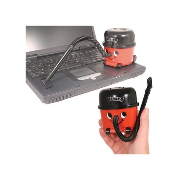 Henry Desktop Dammsugare - HENRY - Röd - På 4 hjul