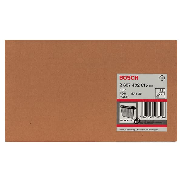 Bosch Professional Pölynimurin Suodatin Gas 25 Kirkas