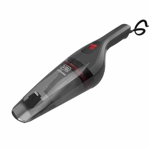 Black & Decker Kädessä Pidettävä Pölynimuri Nvb12av Hopeinen One Size / EU Plug Harmaa