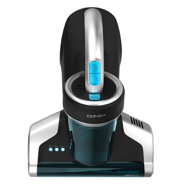 Cecotec Mattress and upholstery vacuum cleaner with 700 W and 12 kPa suction power. It includes UV-C light that eliminates up to 99.9% of allergens.