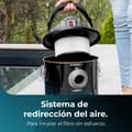 Miniatyrbild 2 av 5: Cecotec Conga Ash 7000 Liberty ash vacuum cleaner, with 15-L capacity, 120 W, and great autonomy thanks to its 18 V battery.