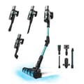 Miniatyrbild 1 av 5: Cecotec 3-in-1 upright vacuum cleaner with parallel cyclone. 400 W, 30 kPa, and 120 aW power. 65-minute autonomy. Flexible tube, Jalisco brush, and s