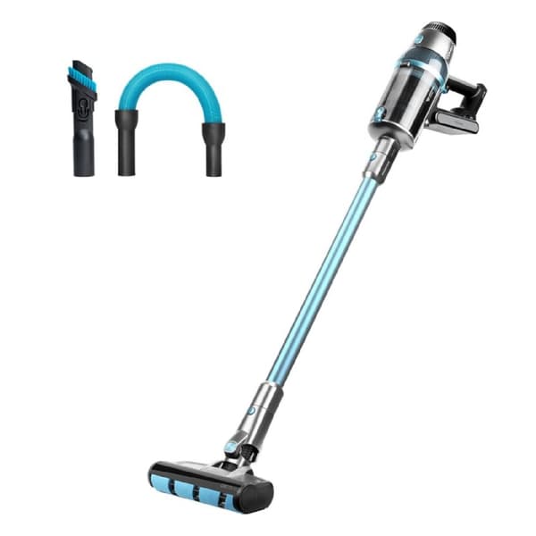 Cecotec 3-in-1 cordless vacuum cleaner: upright, broom and handheld, with digital Brushless motor. 680 W power and 230 aW maximum suction power. 26 k