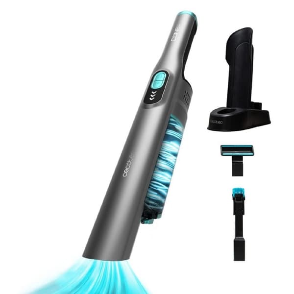 Cecotec Cecotec Conga Micro+ handheld vacuum cleaner with 200 W and 20 kPa suction power. 40 minute range. 2 power levels. With 2in1 accessory, acces