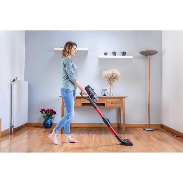 EZICLEAN Cycloboost FR8 Flex sladdlös kvastdammsugare - 19 Kpa - Litiumbatteri - Tillverkad i Frankrike