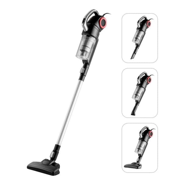 Midea Stick Dammsugare - MSC2045BR - MCS2045BR, Dammsugare med sladd, Metall, Svart och Röd