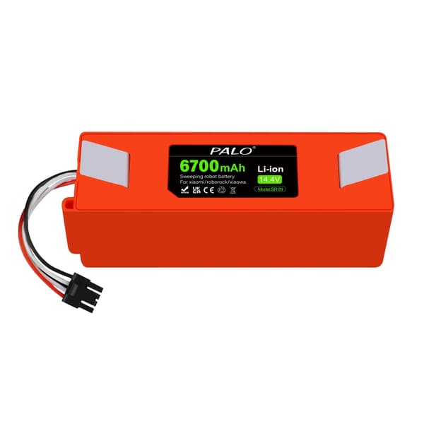 Robotic støvsuger batteri, kompatibelt med Xiaomi Roborock S50/S51/S55/S5/S60/S65/T6, reservedele.