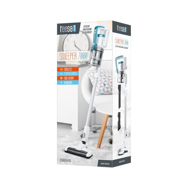 TEESA SWEEPER 7000 2-i-1 batteristøvsuger