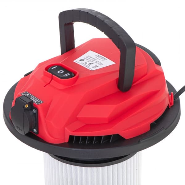 Camry | CR 7045 | Professionel industristøvsuger | Bageret | Vådsugning | Effekt 3400 W | Støvkapacitet 25 L | Rød/sølv