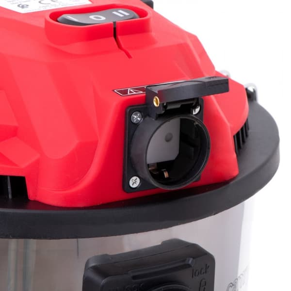 Camry | CR 7045 | Professionel industristøvsuger | Bageret | Vådsugning | Effekt 3400 W | Støvkapacitet 25 L | Rød/sølv