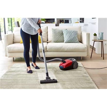 Philips | FC8243/09 | Pölynimuri | Pussitettu | Teho 900 W | Pölykapasiteetti 3 L | Punamusta