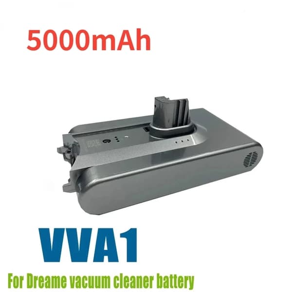 Ersättningsbatteri, kompatibelt med Dreame V11 V11SE V12, 18650 batteripaket, Dreame VVA1-5000mAh