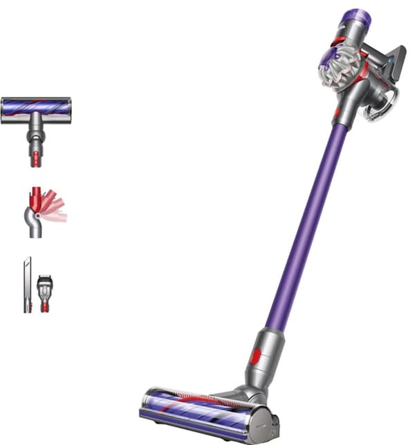 Dyson V8 Origin Lila/Silver Dammsugare Handhållen Lila, Silver
